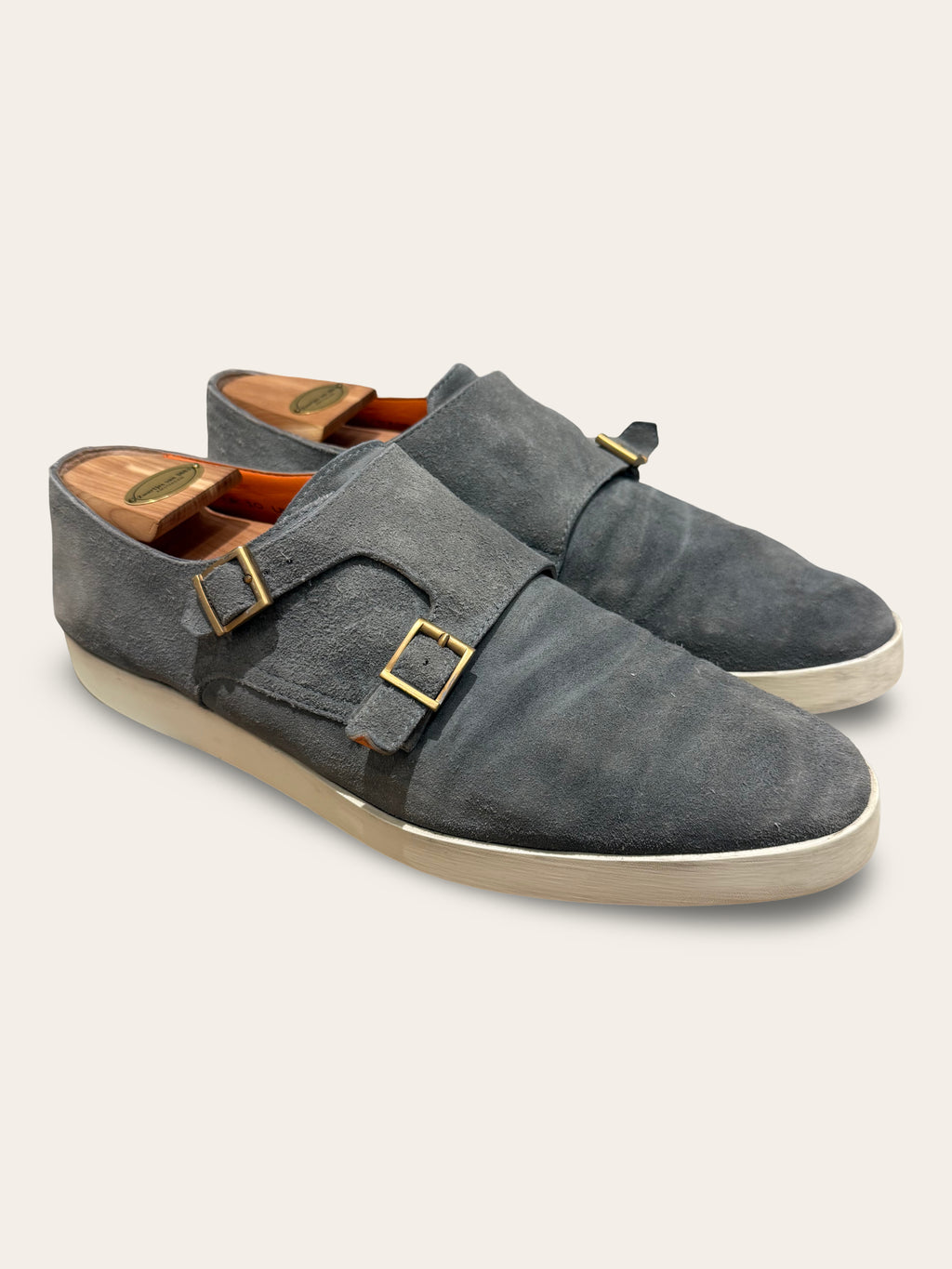 Santoni Double Buckle Sneakers | Very Good Condition | UK 10 / EU 45