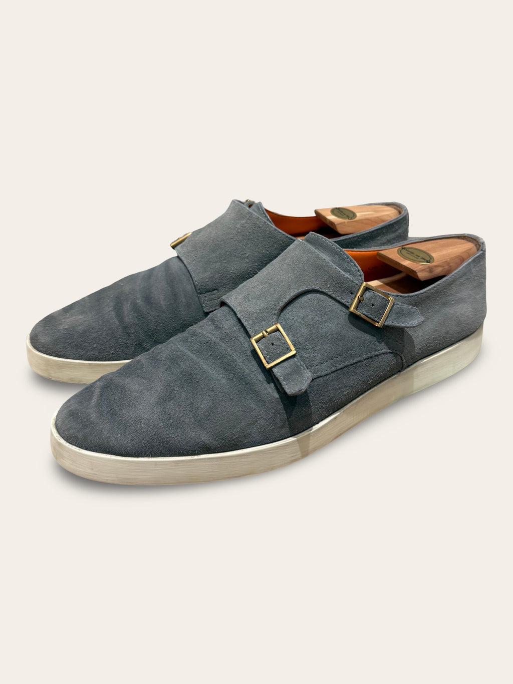 Santoni Double Buckle Sneakers | Very Good Condition | UK 10 / EU 45