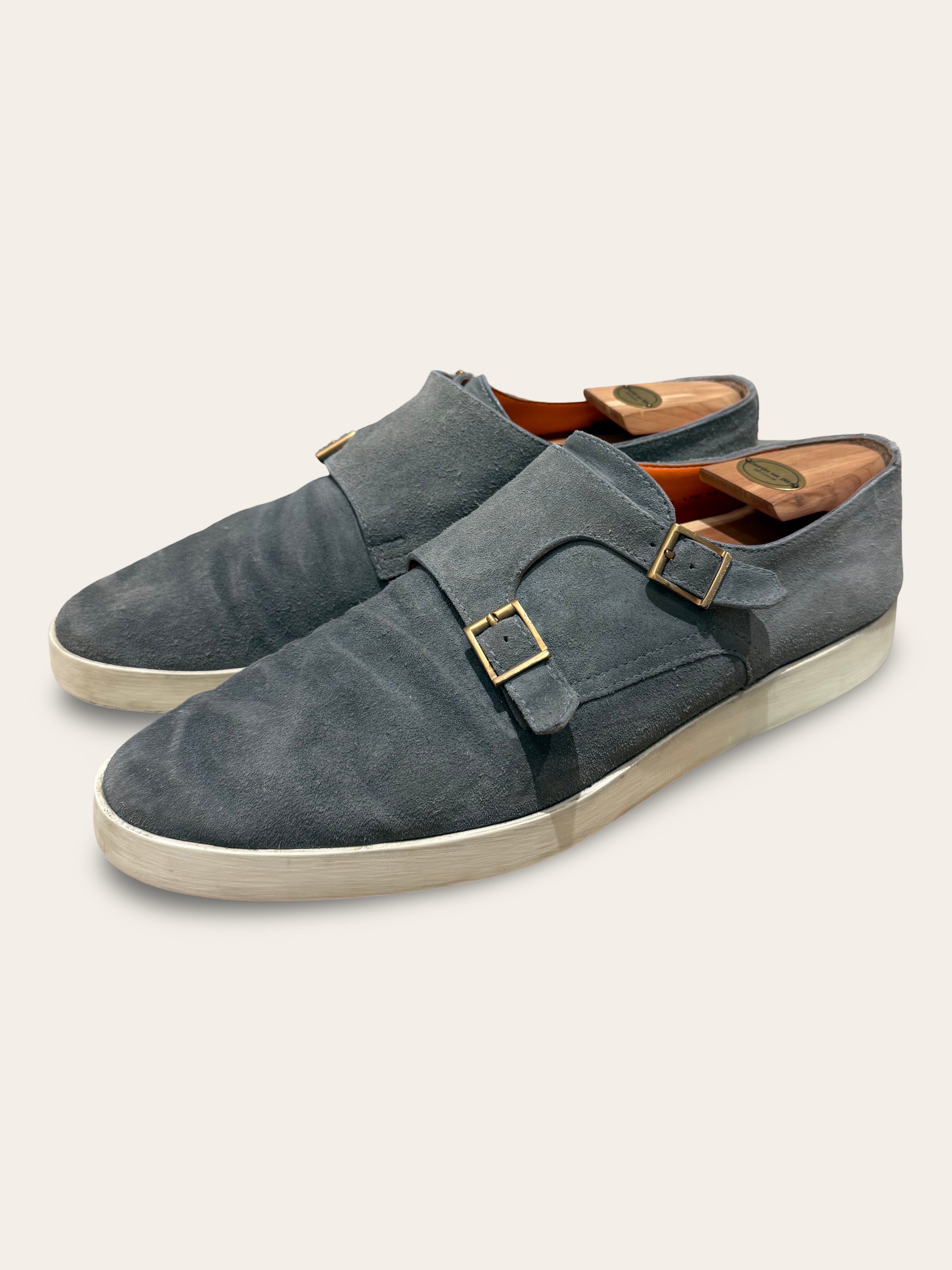 Santoni Double Buckle Sneakers | Very Good Condition | UK 10 / EU 45