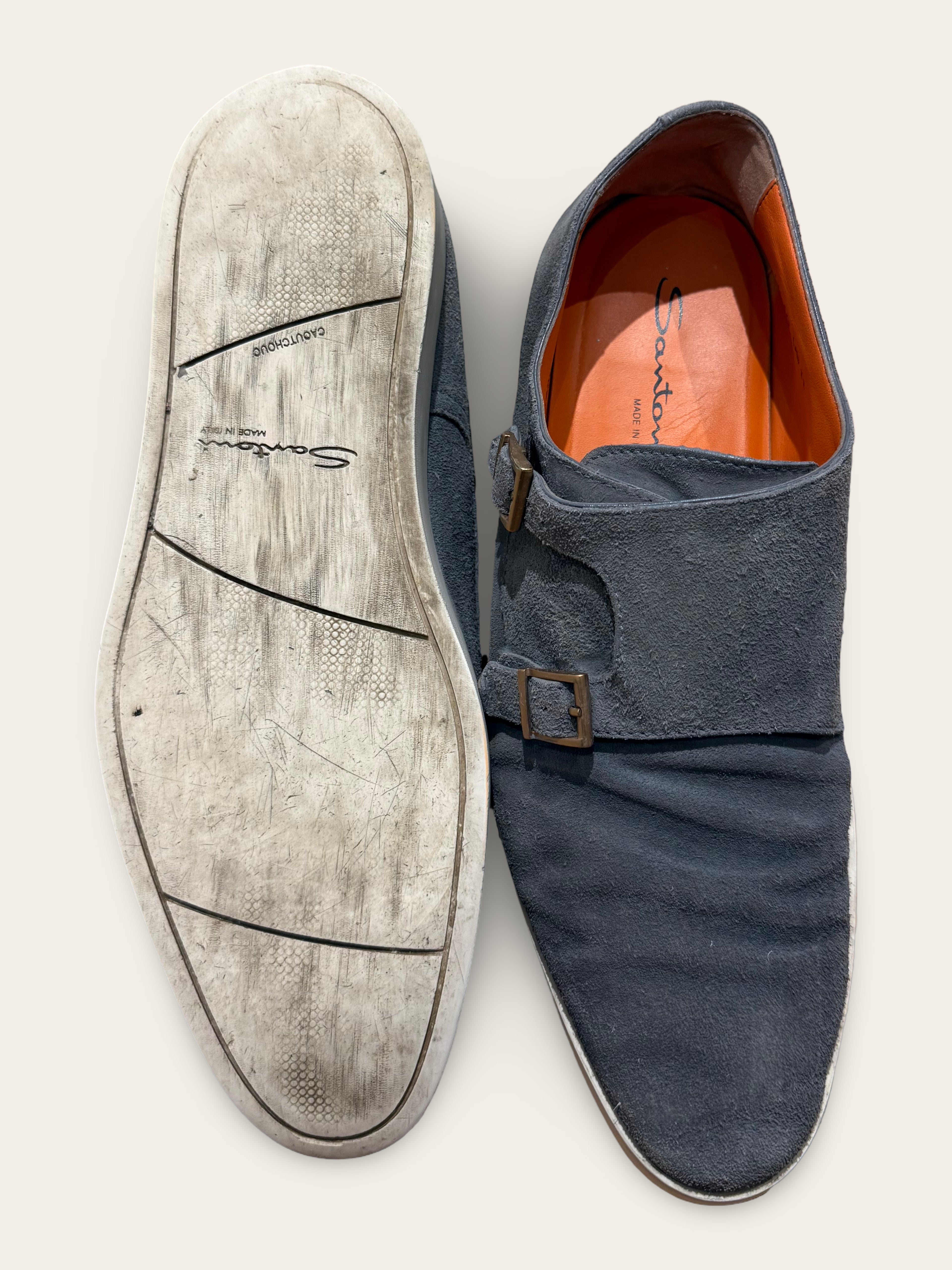 Santoni Double Buckle Sneakers | Very Good Condition | UK 10 / EU 45