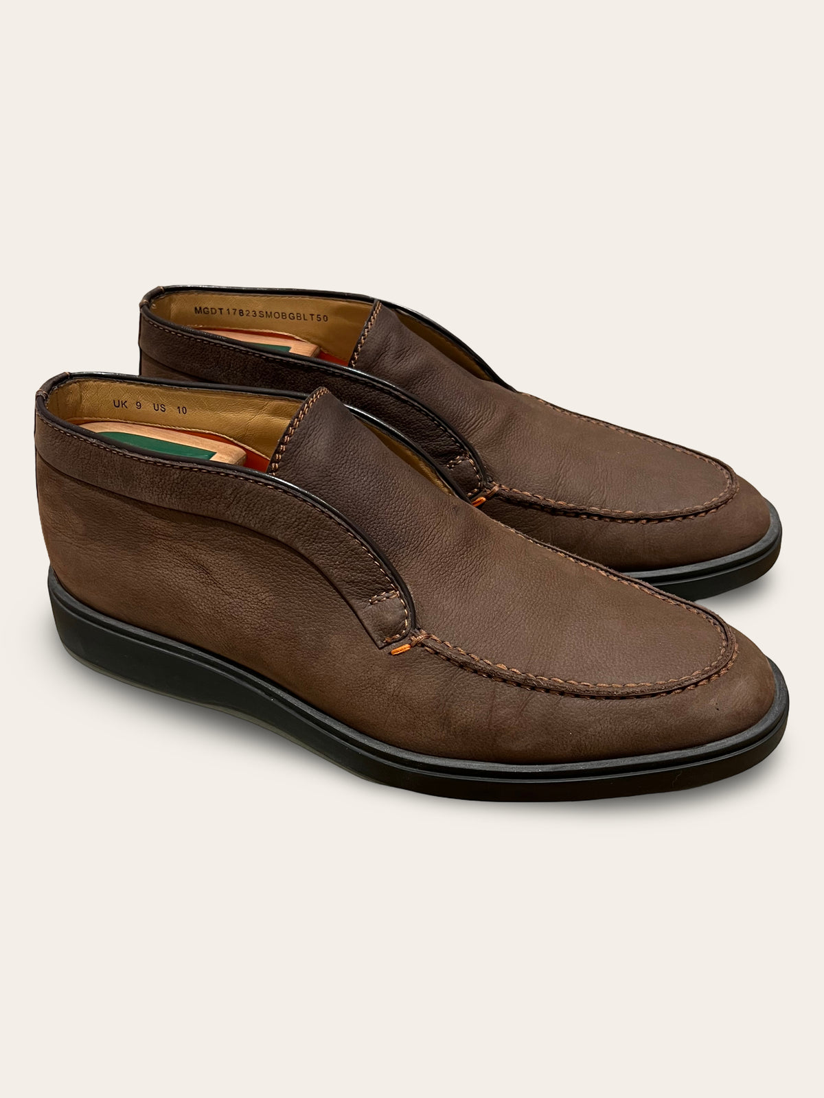 Santoni High Loafers | Like New (Store Display Model) | UK 9 / EU 44