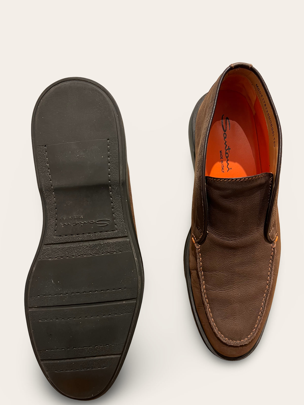 Santoni High Loafers | Like New (Store Display Model) | UK 9 / EU 44