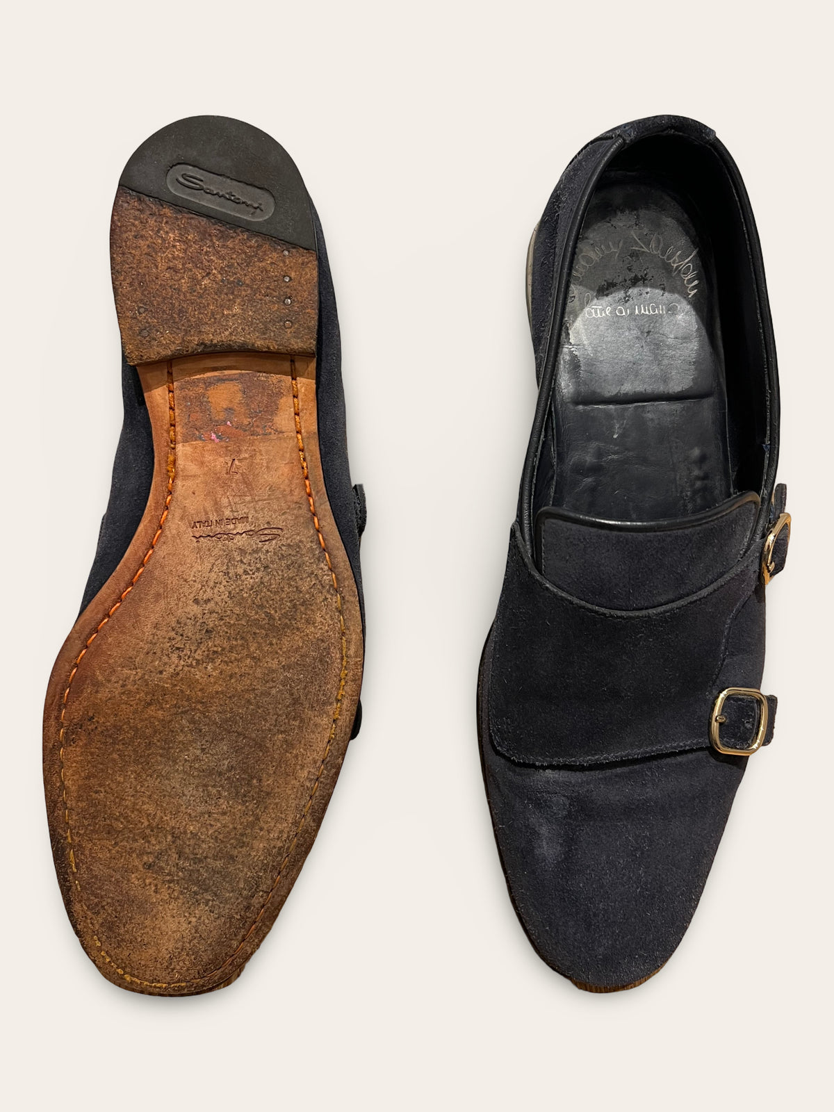 Santoni Buckle Loafers | Very Good Condition | UK 7 / EU 42