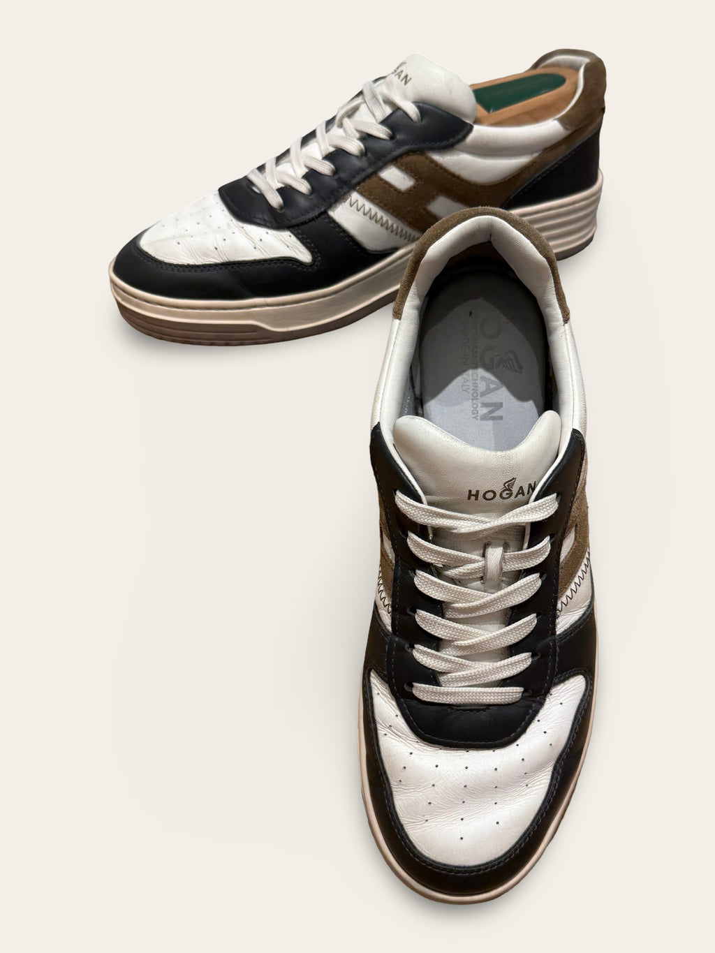 Hogan H Stripes Sneakers | Very Good Condition | UK 8 / EU 43