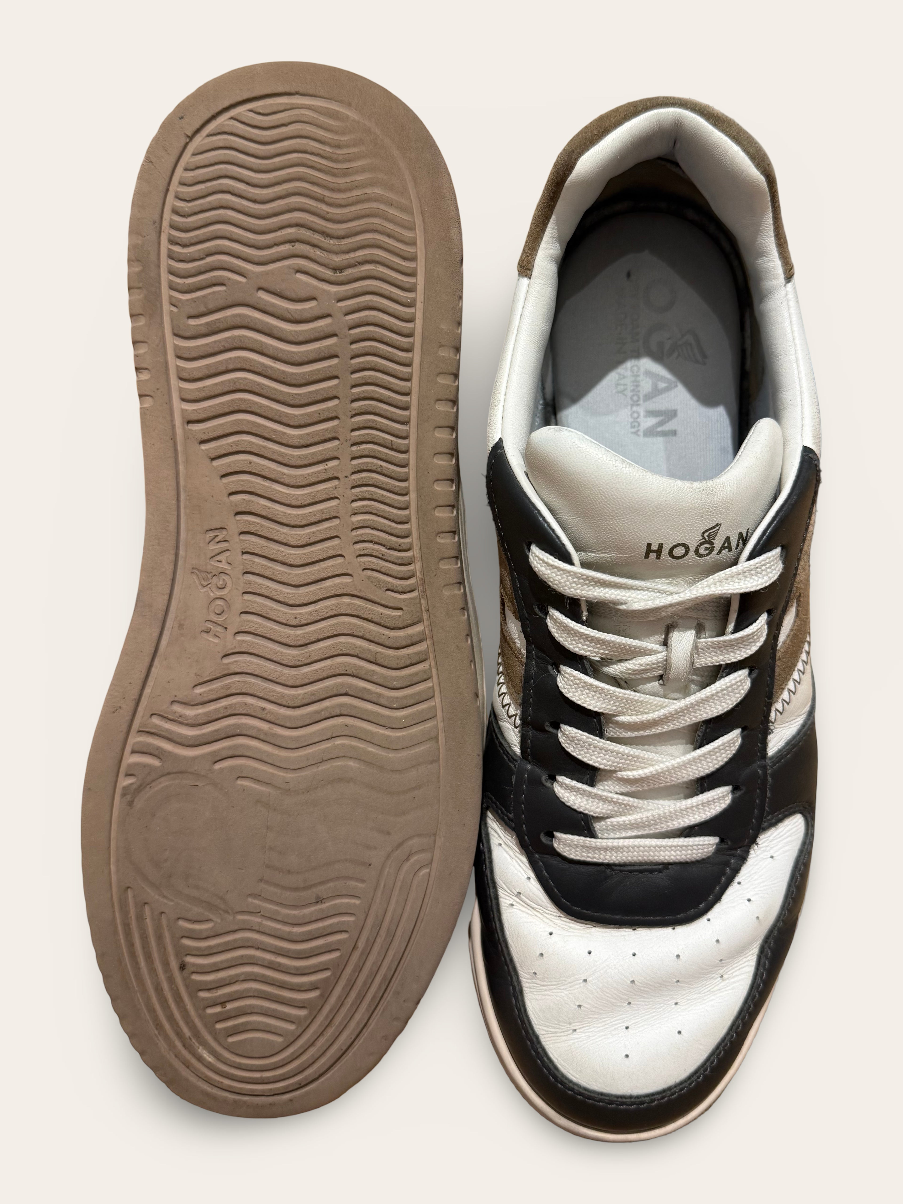 Hogan H Stripes Sneakers | Very Good Condition | UK 8 / EU 43