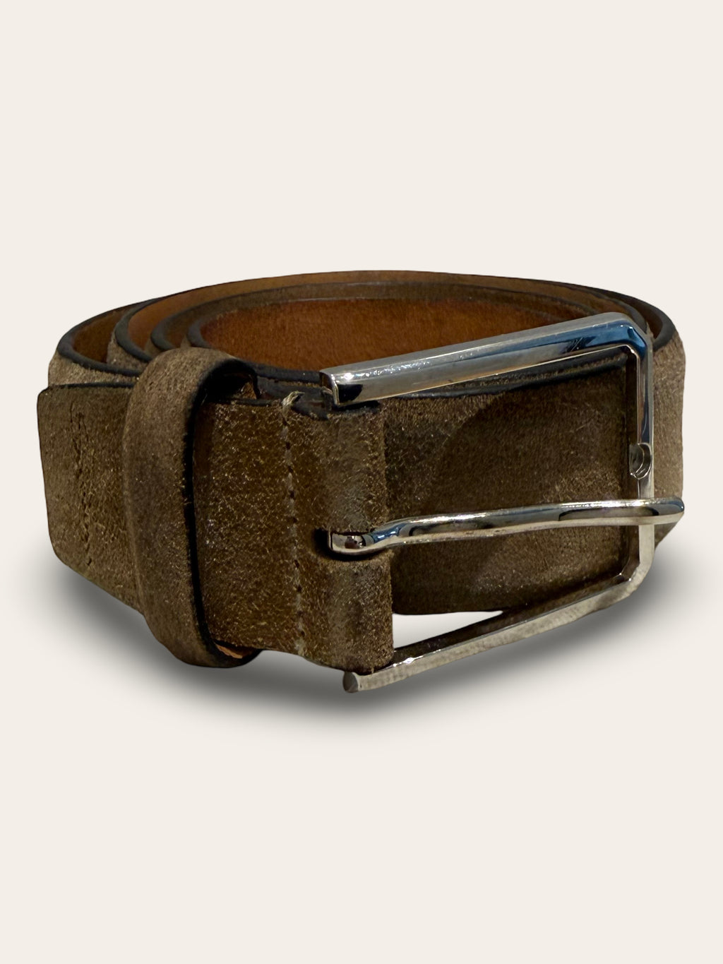Santoni Suede Belt | Good Condition | 95cm