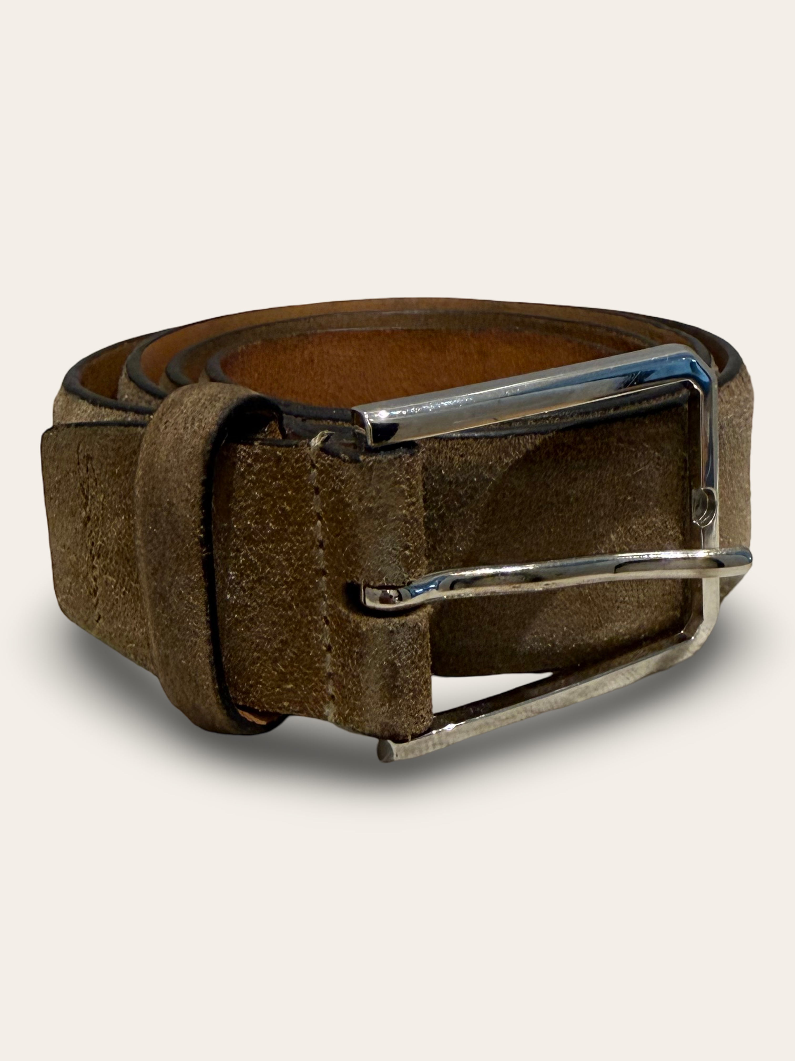 Santoni Suede Belt | Good Condition | 95cm
