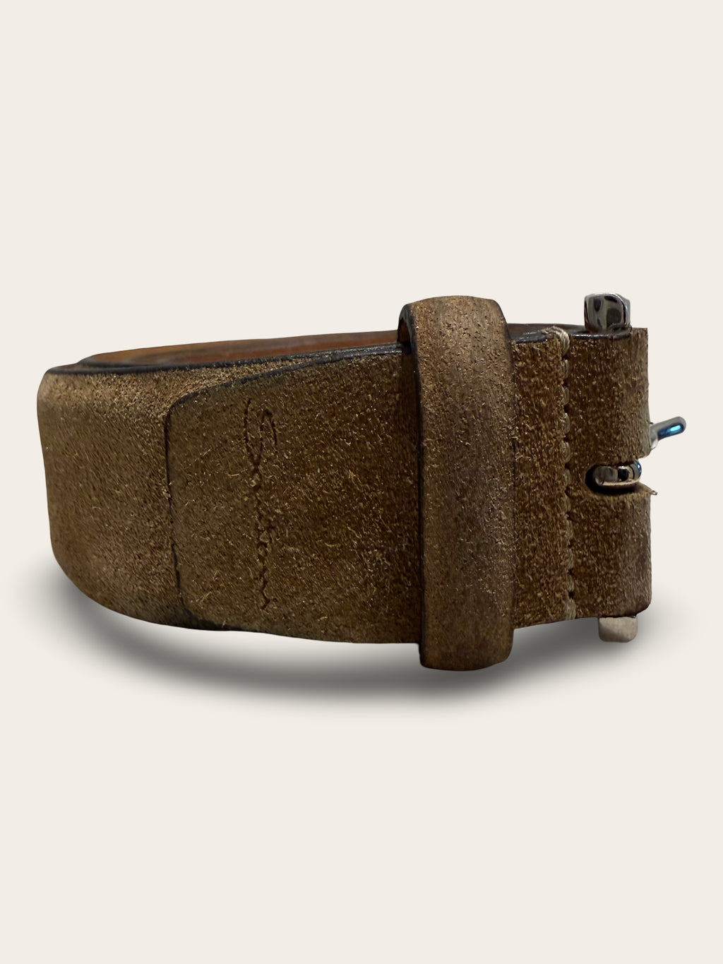 Santoni Suede Belt | Good Condition | 95cm