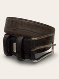 Santoni Croco Leather Belt | Very Good Condition | 105cm