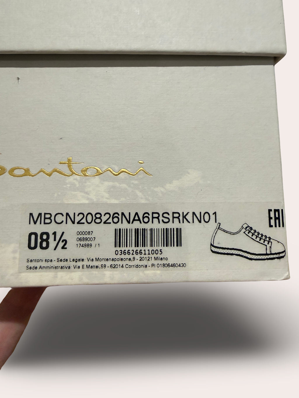 Santoni DBS Sneakers | Very Good Condition | UK 8.5 / EU 43