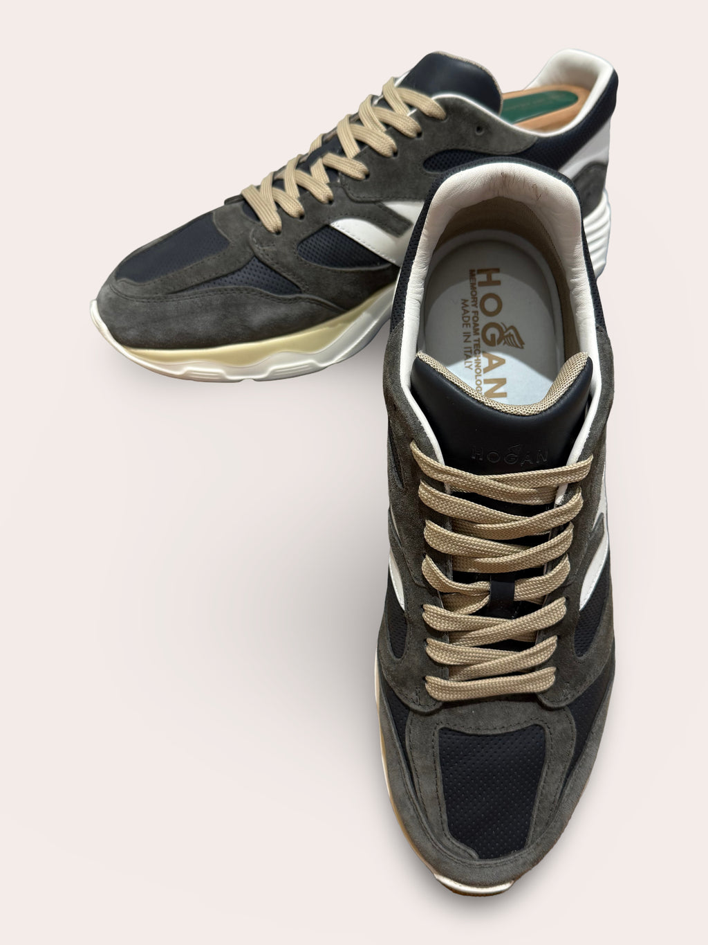 Hogan H Stripes Sneakers | Like New (Store Display Model) | UK 10 / EU 45