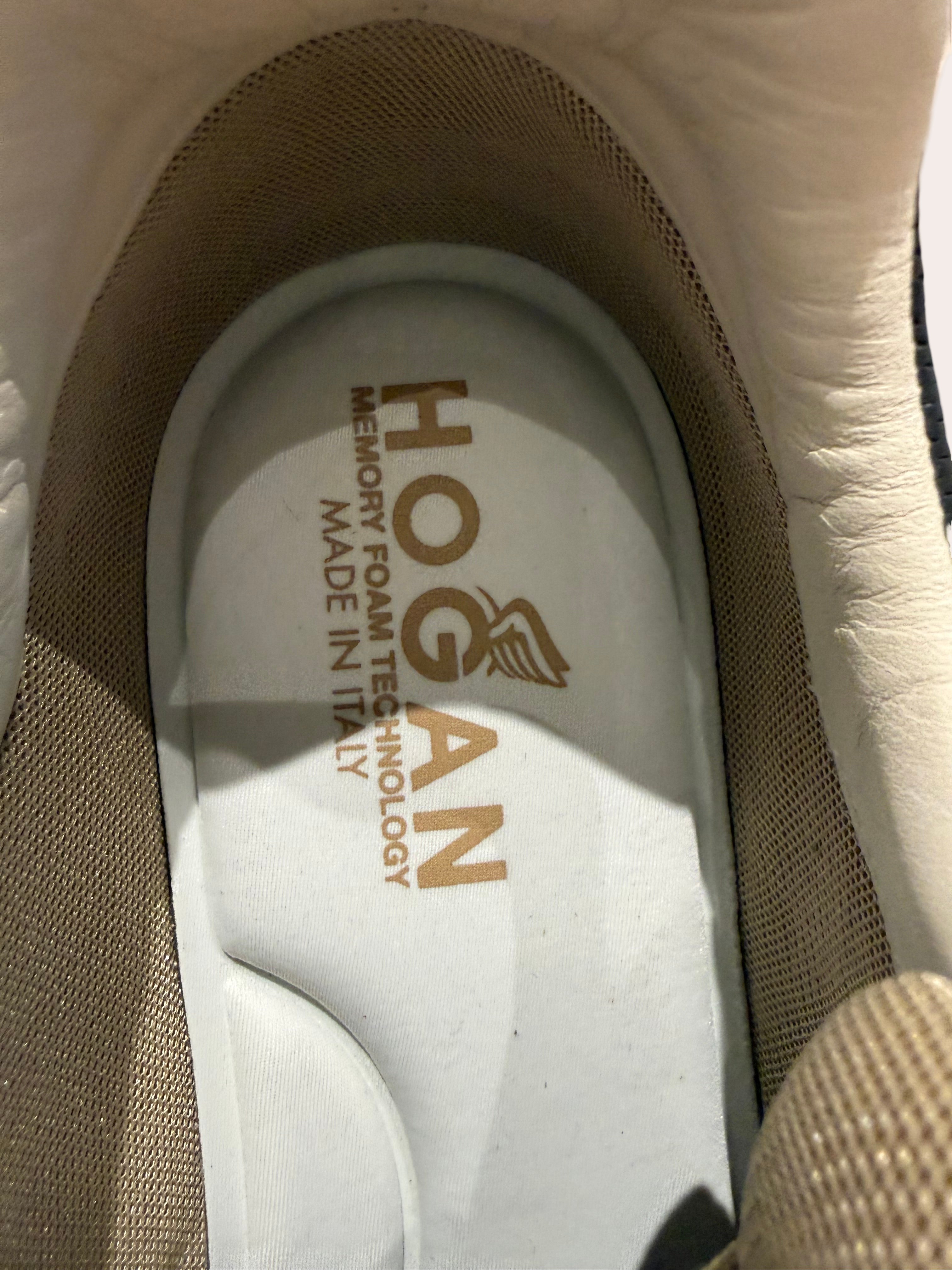 Hogan H Stripes Sneakers | Like New (Store Display Model) | UK 10 / EU 45