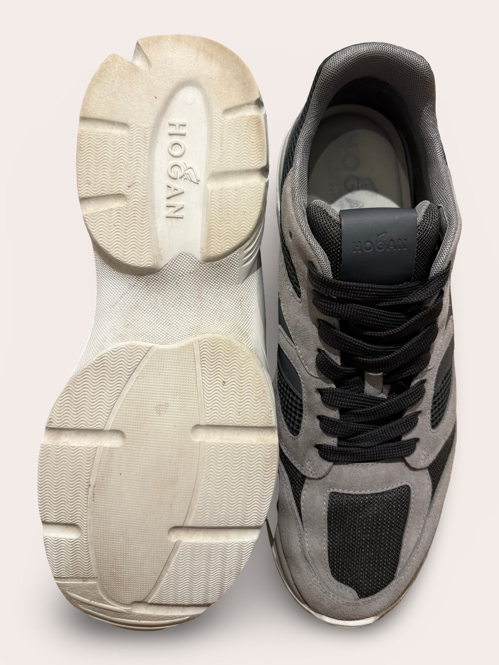 Hogan H Stripes Sneakers | Very Good Condition | UK 10.5 / EU 45
