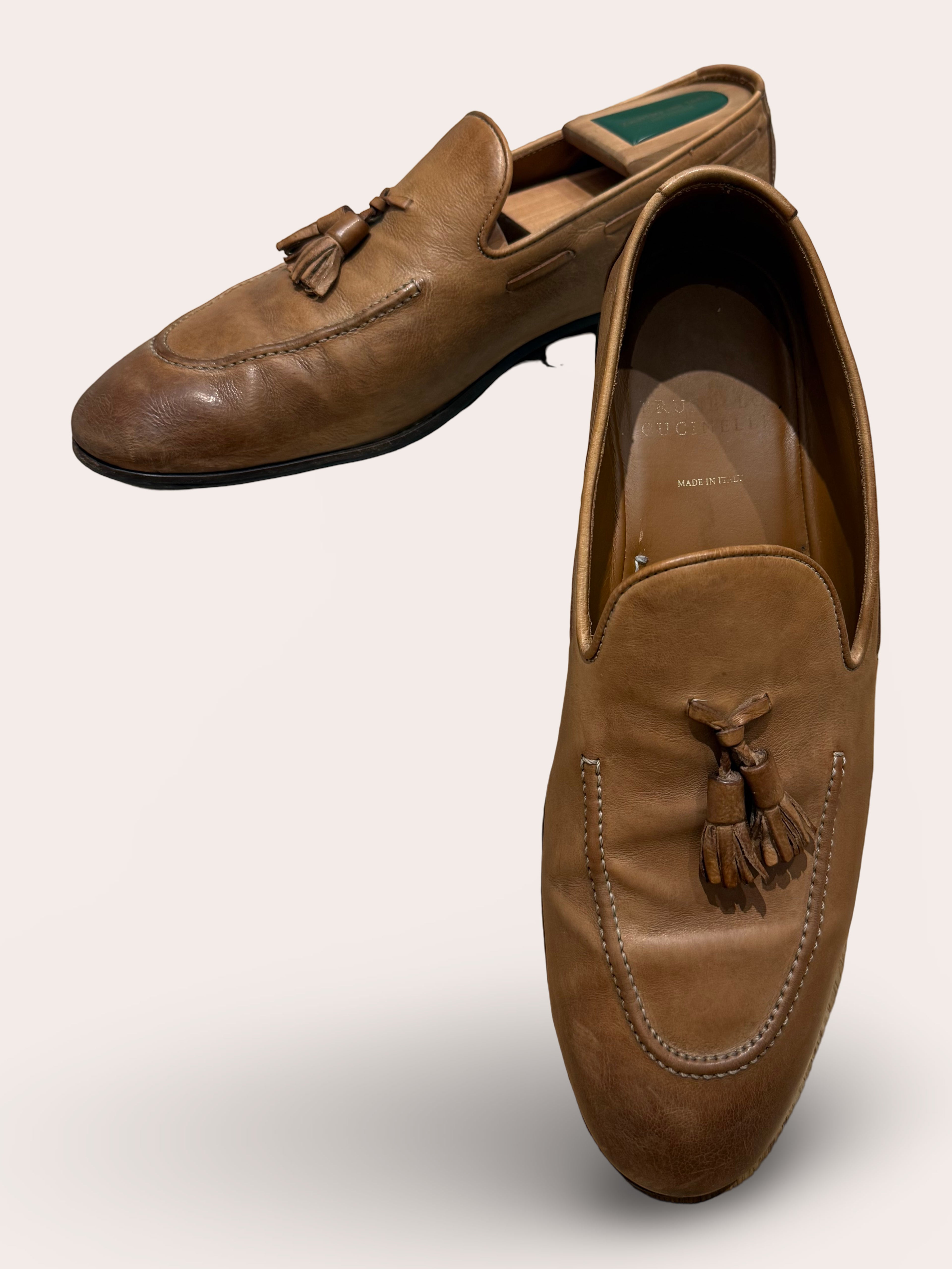 Brunello Cucinelli Tassel Loafers | Very Good Condition | EU 44