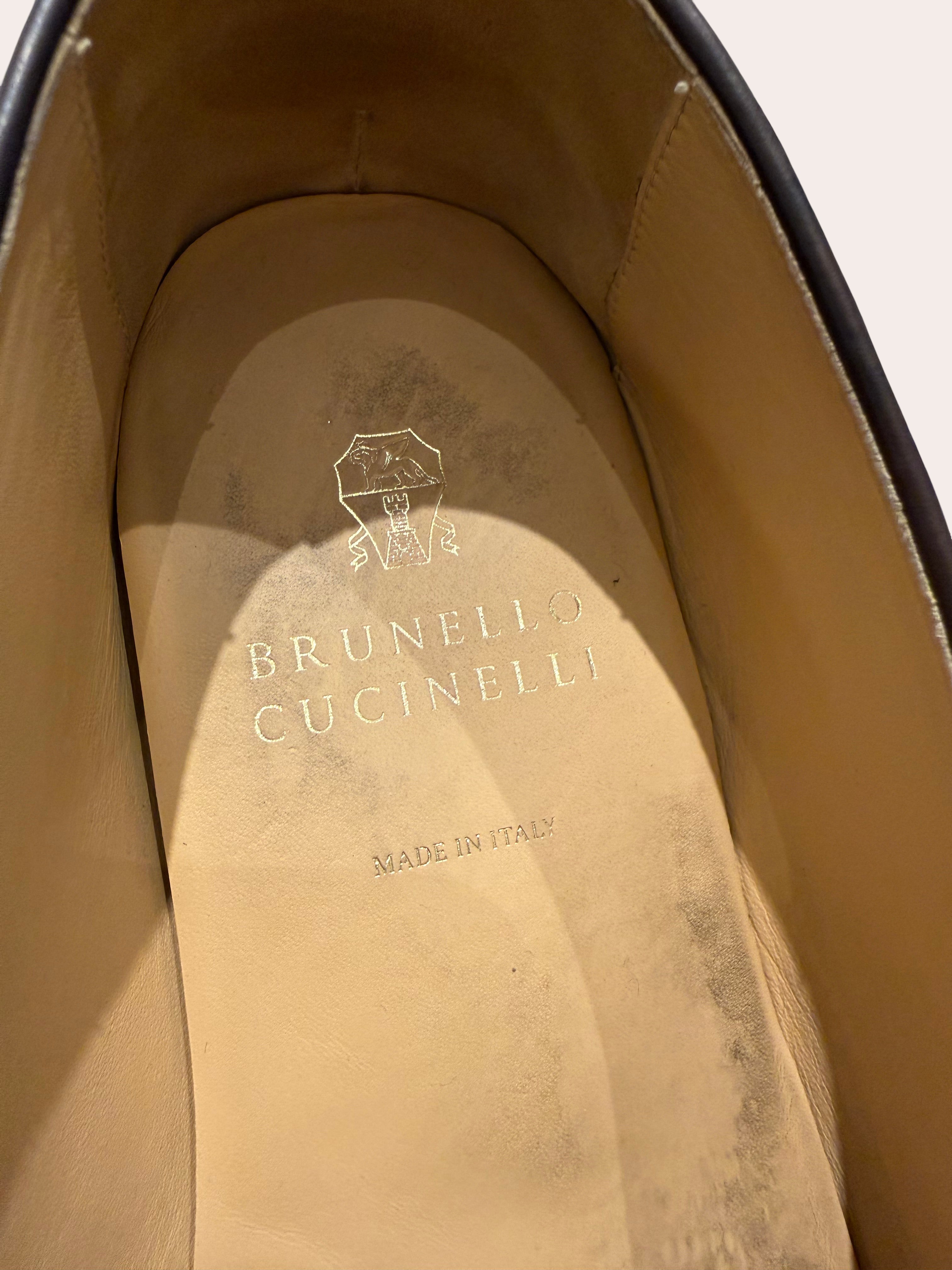 Brunello Cucinelli Buckle Loafers | Very Good Condition | EU 44
