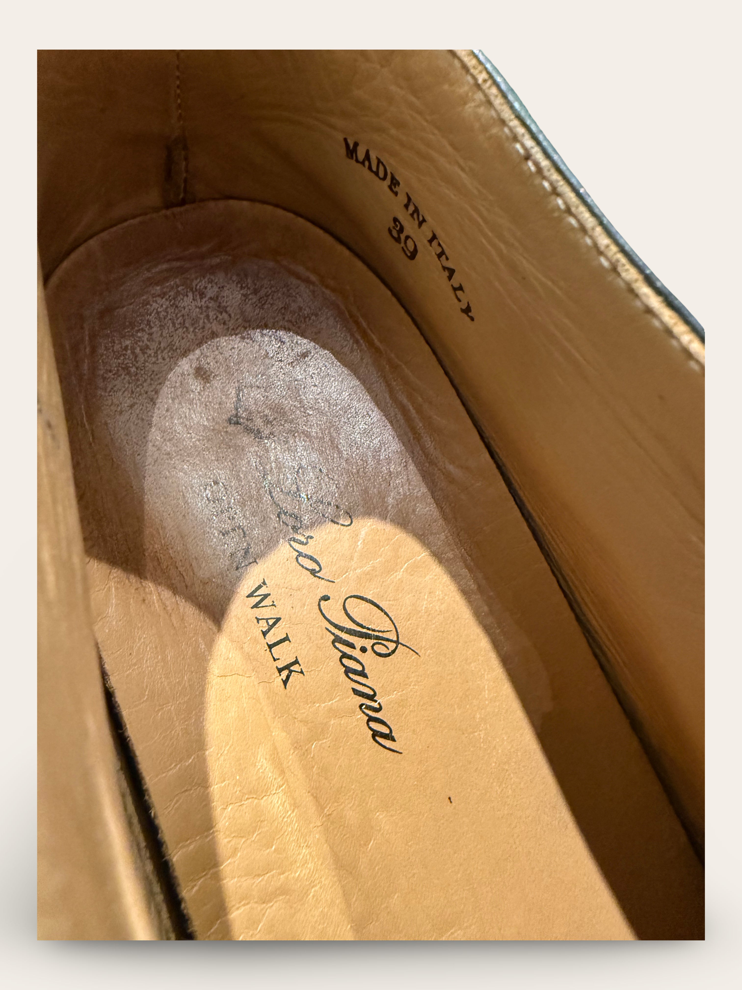 Loro Piana Open Walk Loafers | Good Condition | EU 39