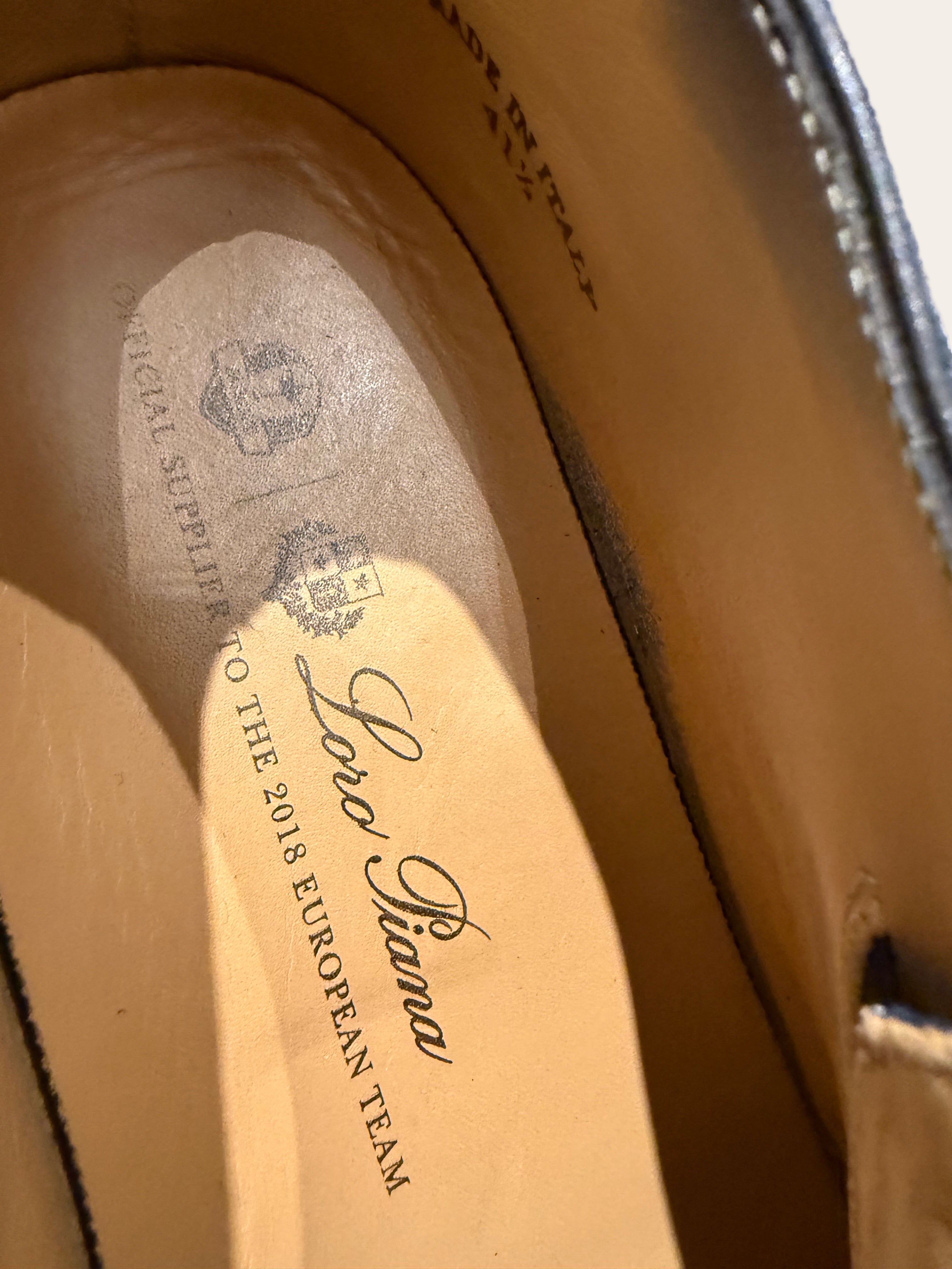 Loro Piana Open Walk Loafers | Good Condition | EU 41.5