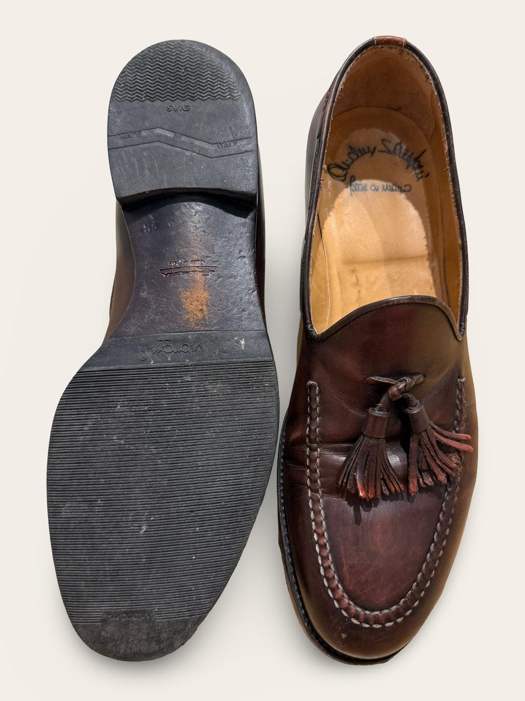 Santoni Tassel Loafers | Good Condition | UK 9.5 / EU 44
